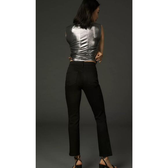 Pilcro Black Slim Tuck Jeans - New 29 waist - Picture 3 of 5